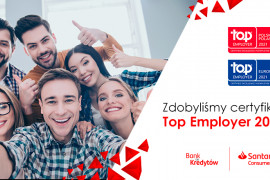 Zdobyliśmy Certyfikat Top Employer 2021